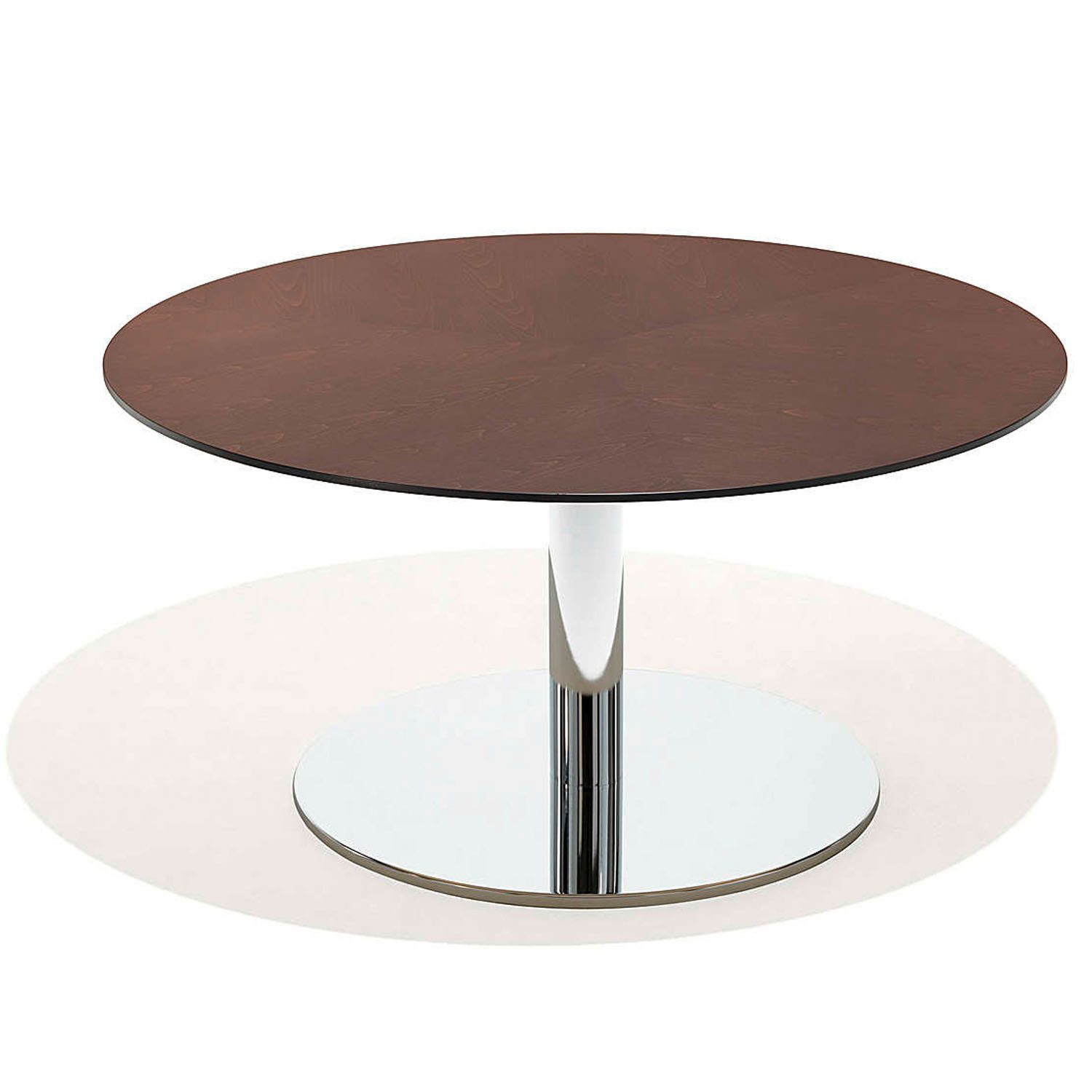 8800 Cafe Height Table with round plate base