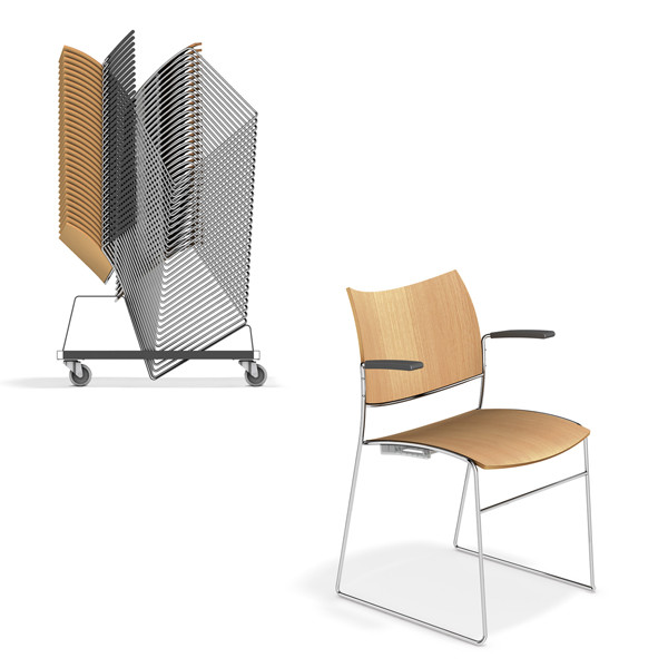 Curvy Stacking Chairs Curvy Stacking Chairs