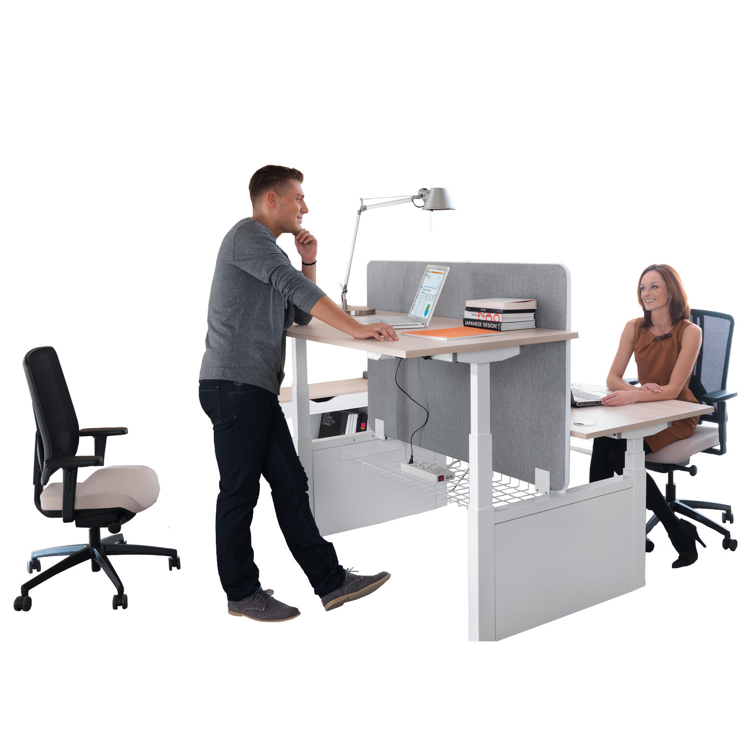 Balance Height Adjustable Bench Desk