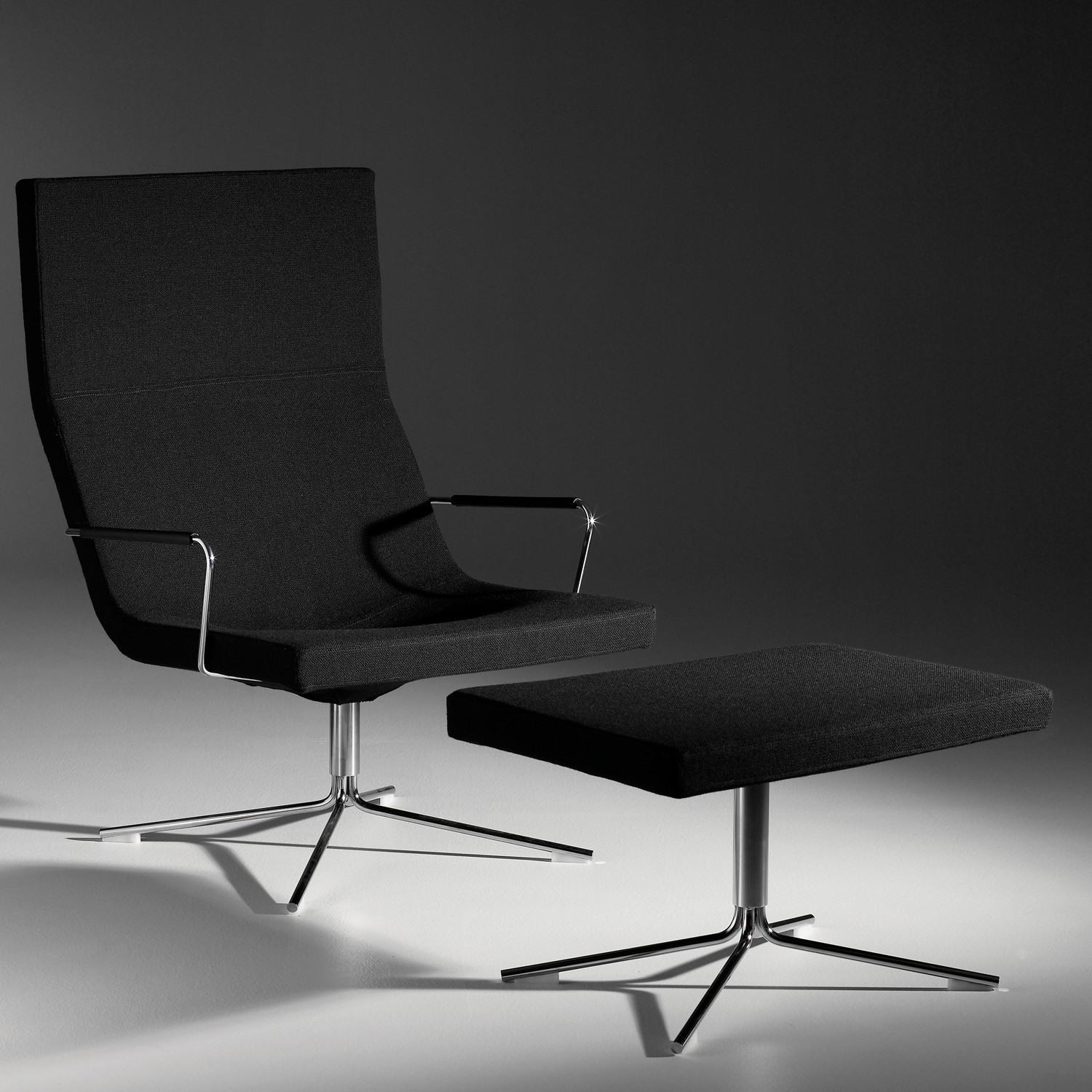 Bond High Back Easy Chair and Footstool Bond High Back Easy Chair and Footstool