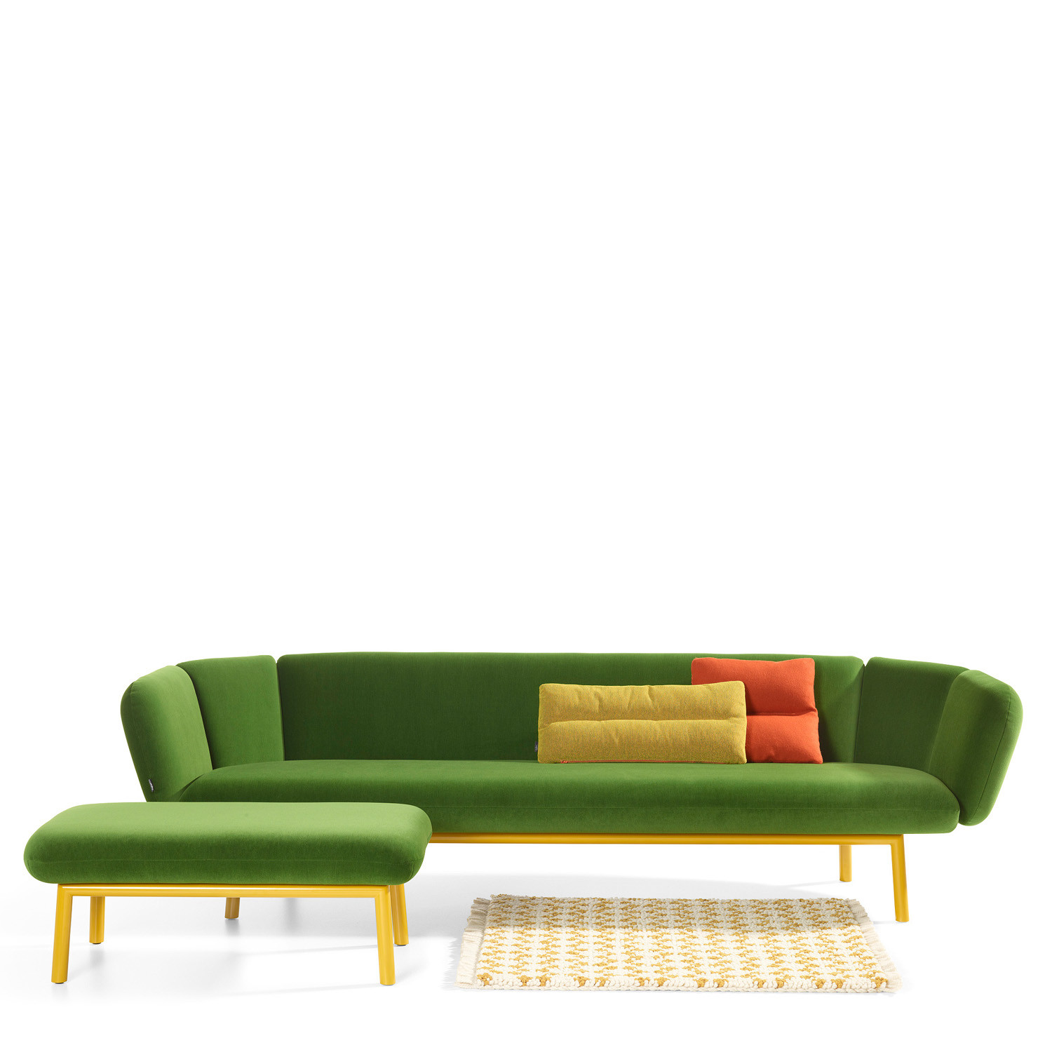 Bras Sofa and Foot Stool Bras Sofa and Foot Stool
