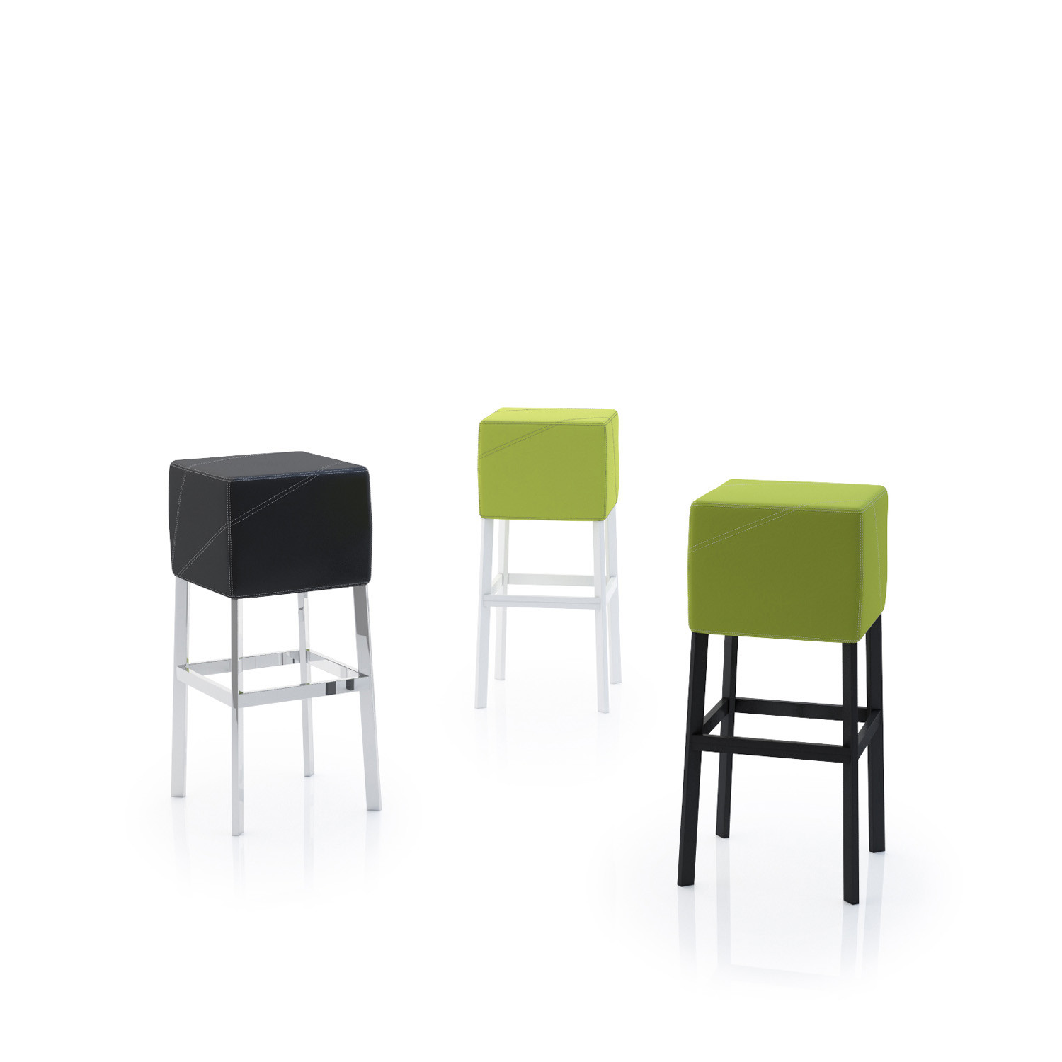 Cube 3.0 Bar Stools by Nicola Cacco Design Cube 3.0 Bar Stools by Nicola Cacco Design
