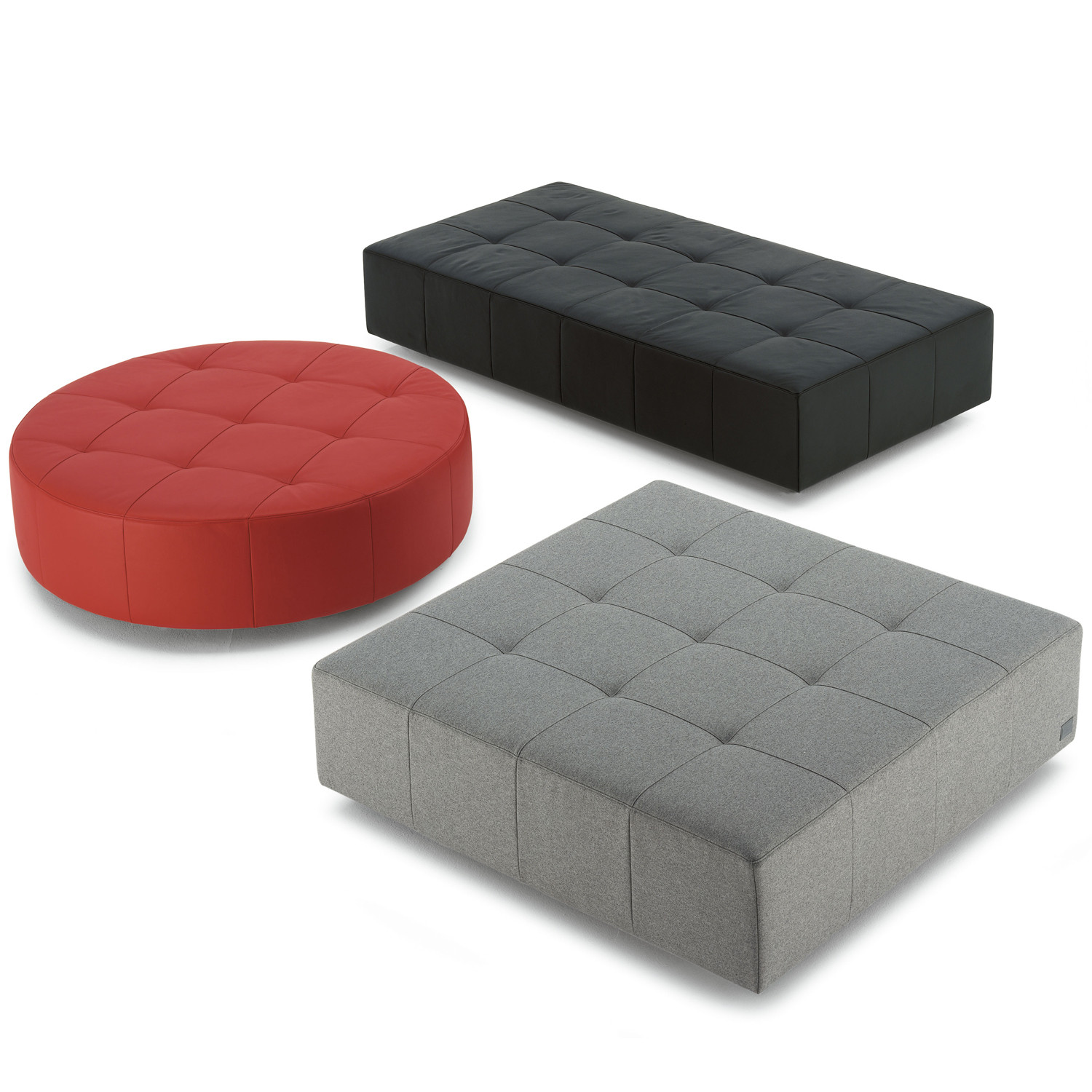 Cubo Poufs 3 Shapes Cubo Poufs 3 Shapes