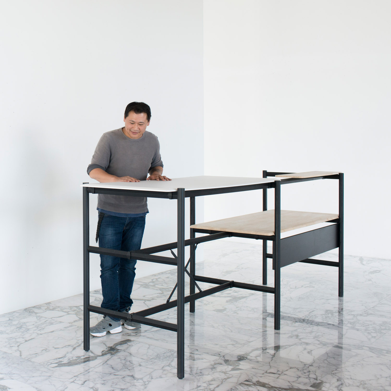 Dan Sit and Stand Desk Dan Sit and Stand Desk