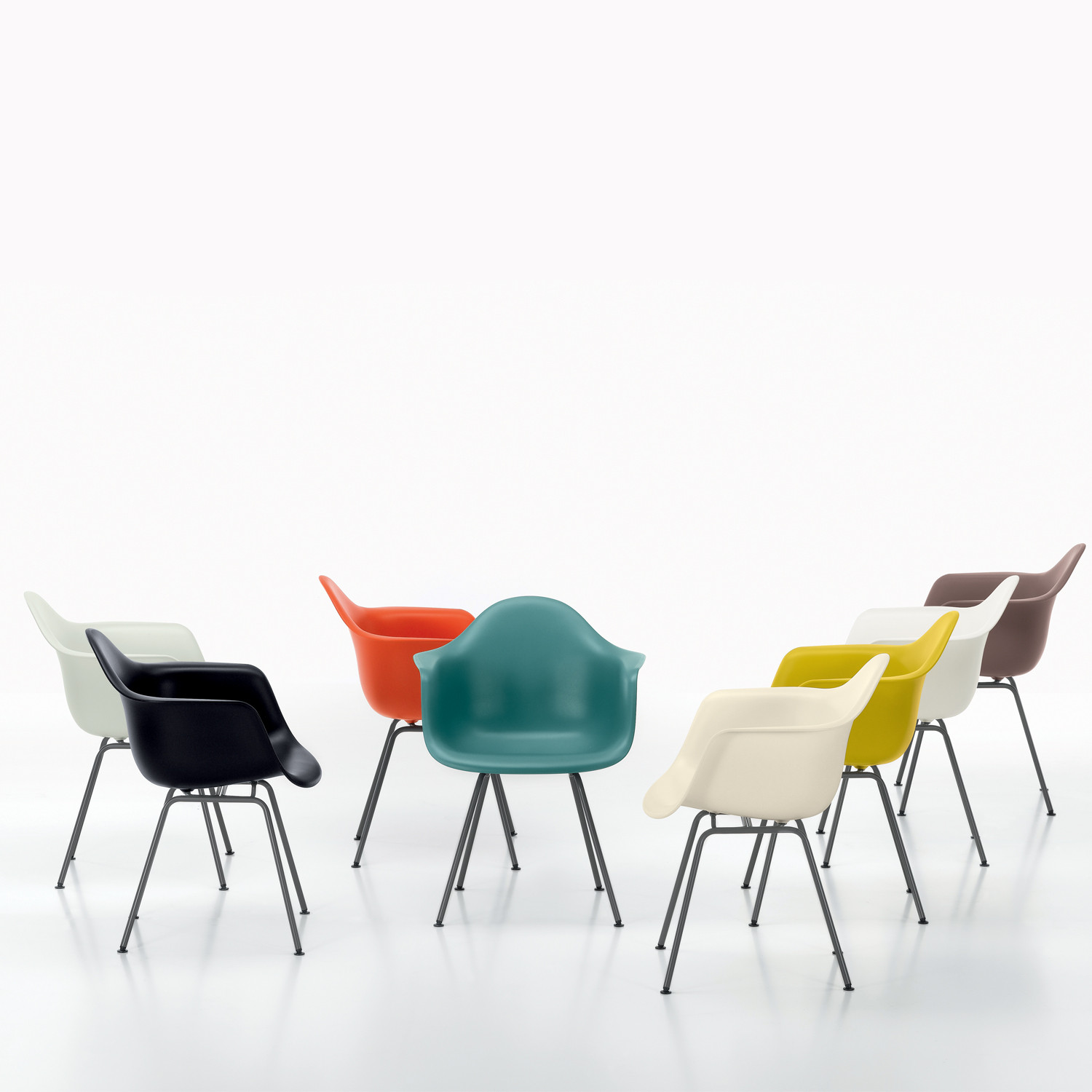 Eames Plastic Armchairs