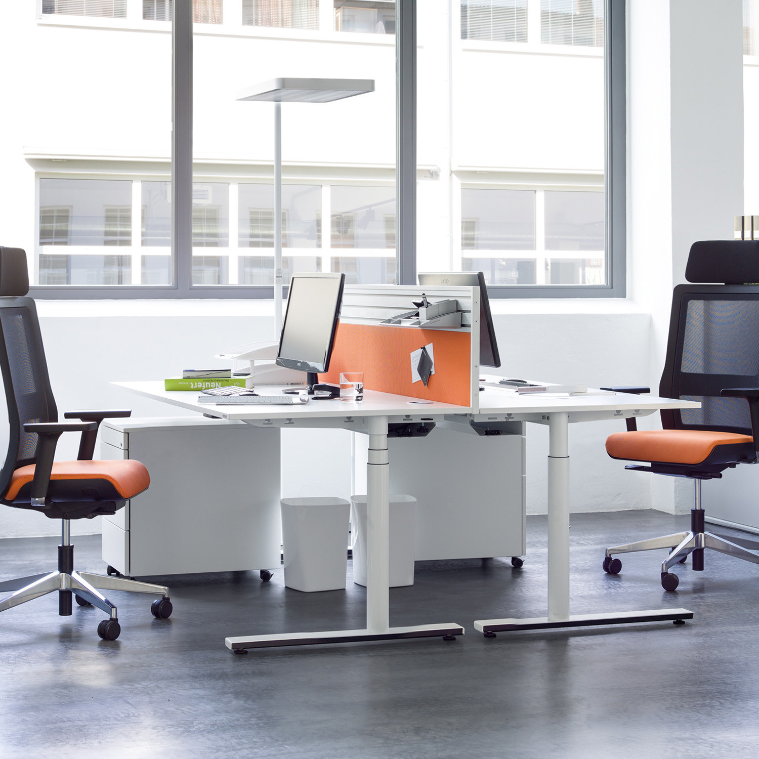 Foxx Adjustable Desks by Wiesner Hager Foxx Adjustable Desks by Wiesner Hager