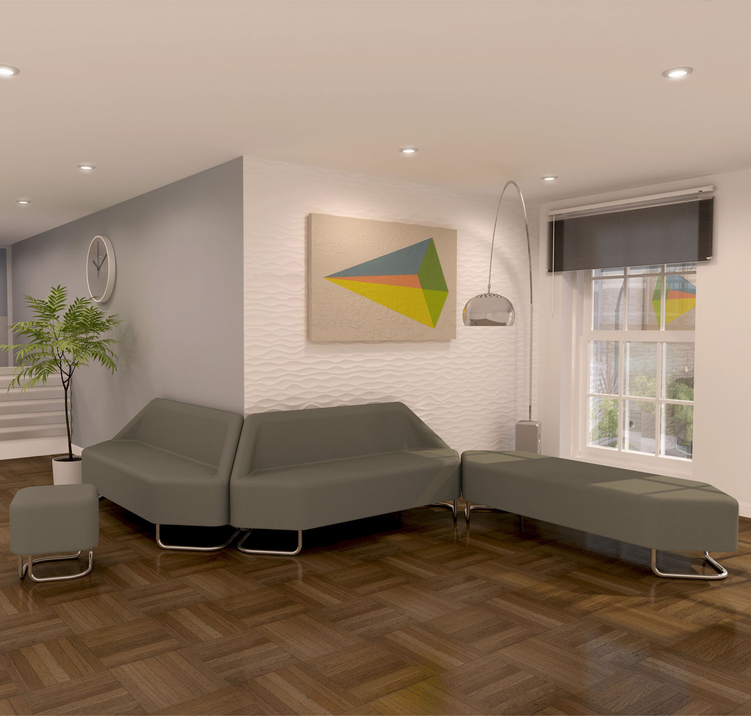 Hexel Reception Soft Seating from Connection Hexel Reception Soft Seating from Connection