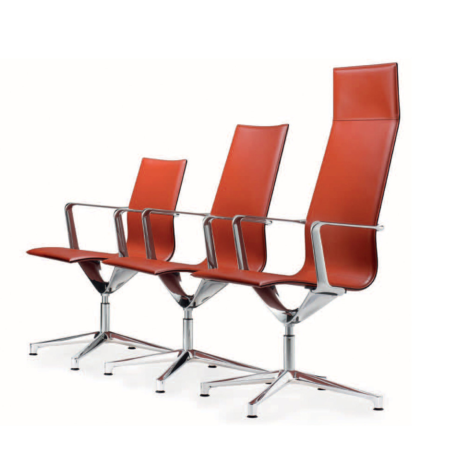 Kuna Leather Meeting Chairs Kuna Leather Meeting Chairs