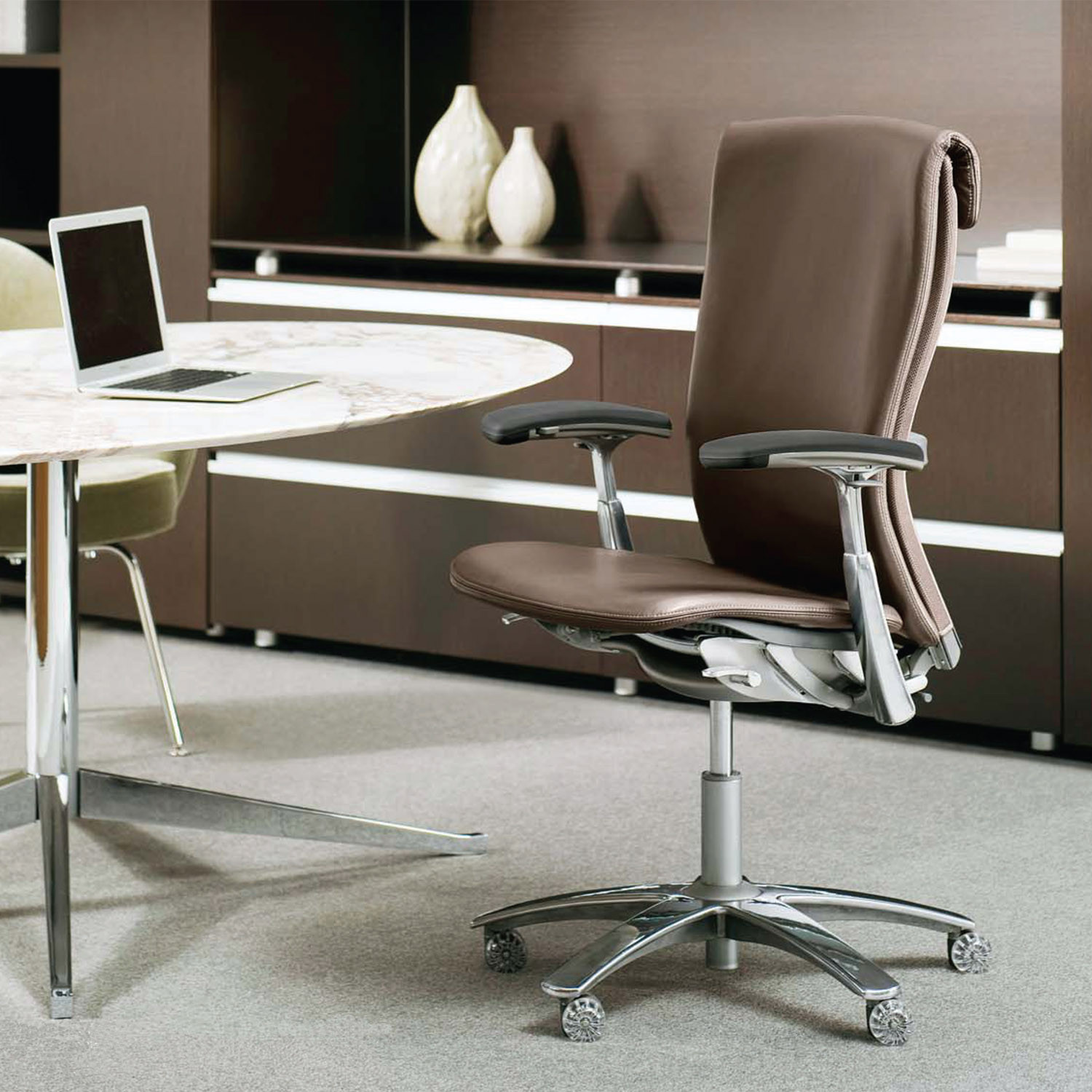 Life Task Chair with Spinneybeck Leather