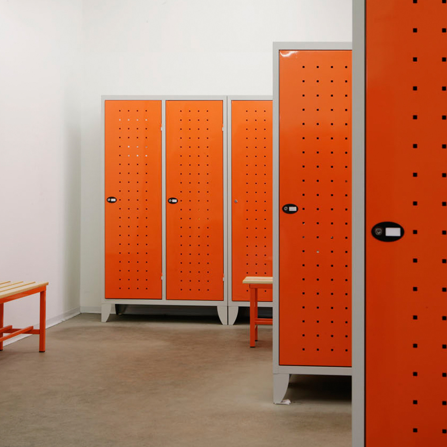 Lockerline Lockers are available in a wide range of colours