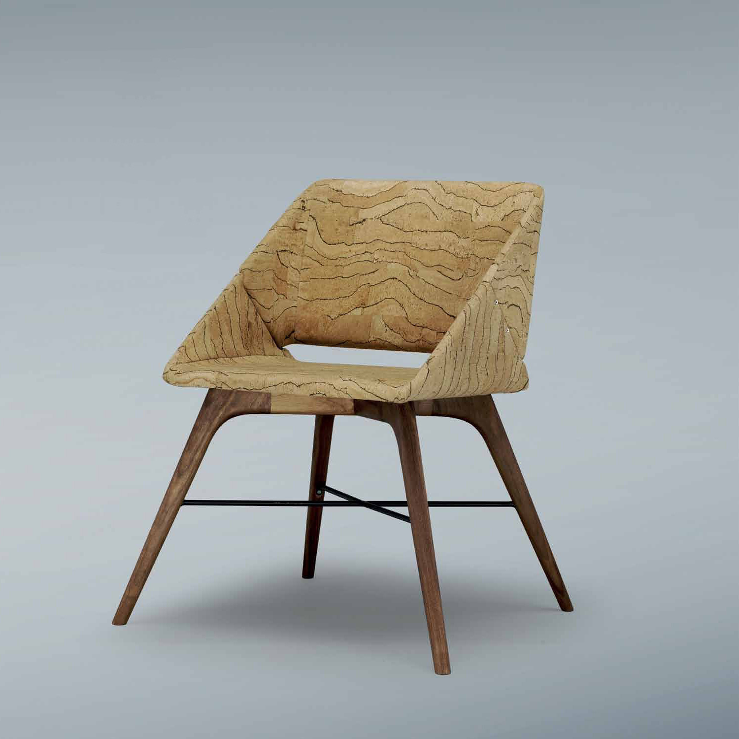 Nest Chair fully upholstered in cork Nest Chair fully upholstered in cork