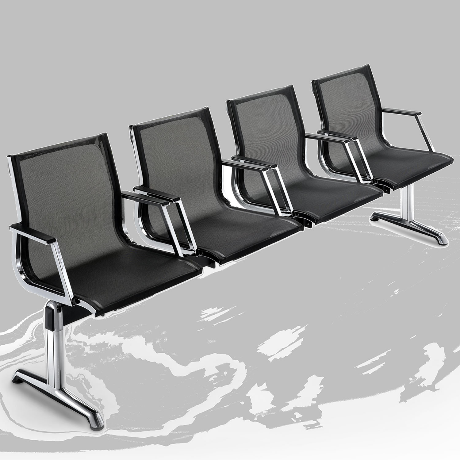 Nulite Modular Seating System with armrests