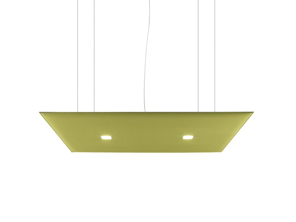 Oversize Lux acoustic light panel by Caimi, view 1