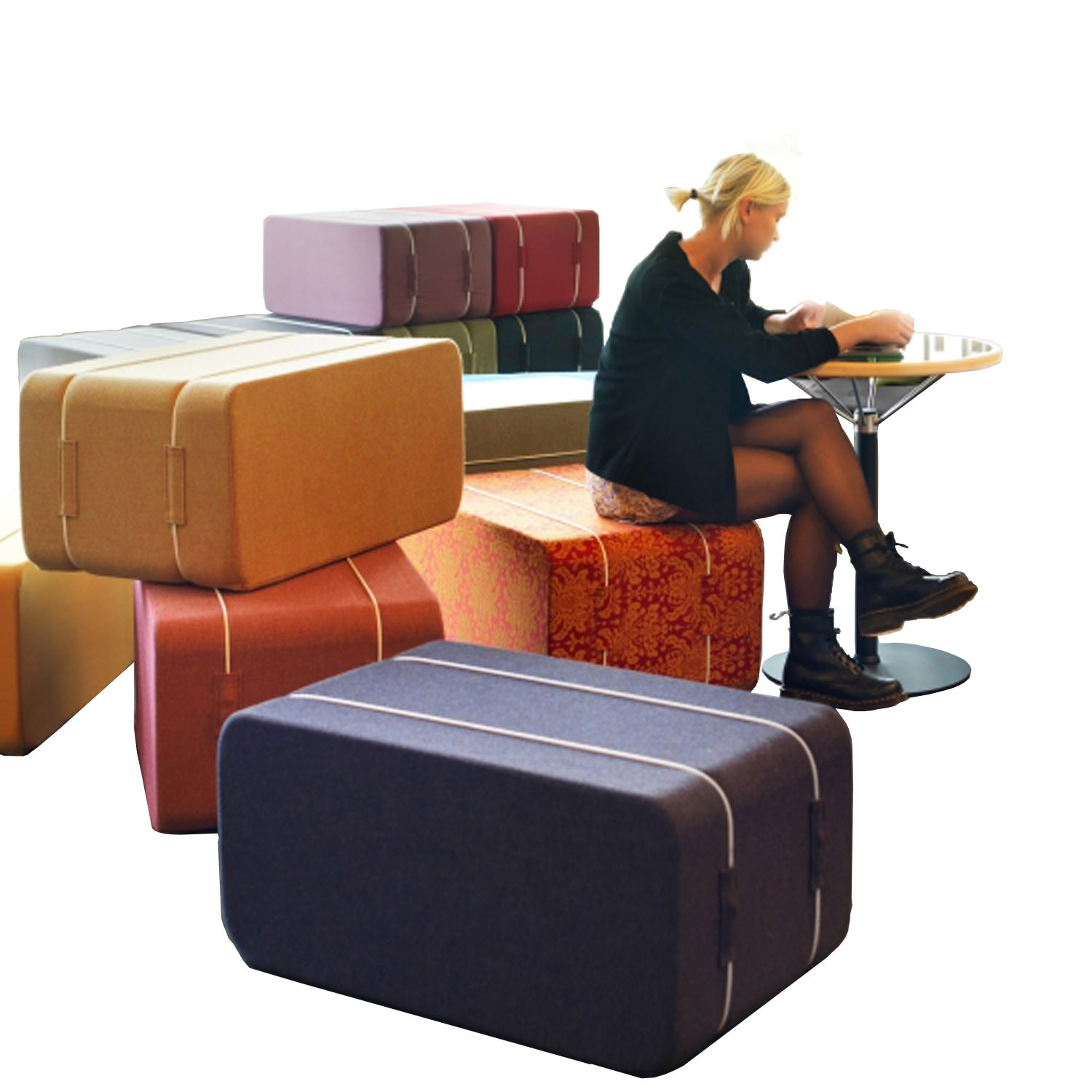 PM A11 Stools in waiting area PM A11 Stools in waiting area