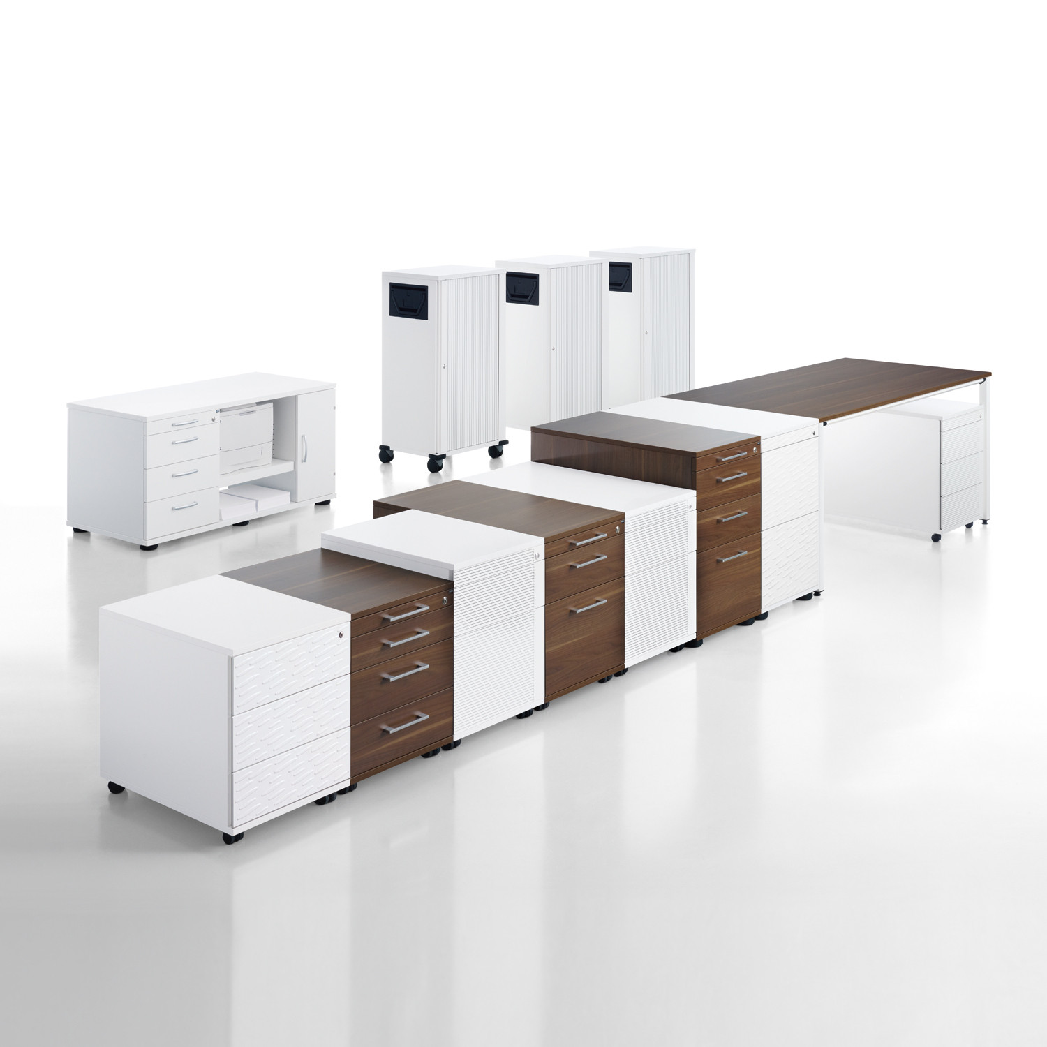 Sedus Pedestals Range is available in various finishes Sedus Pedestals Range is available in various finishes