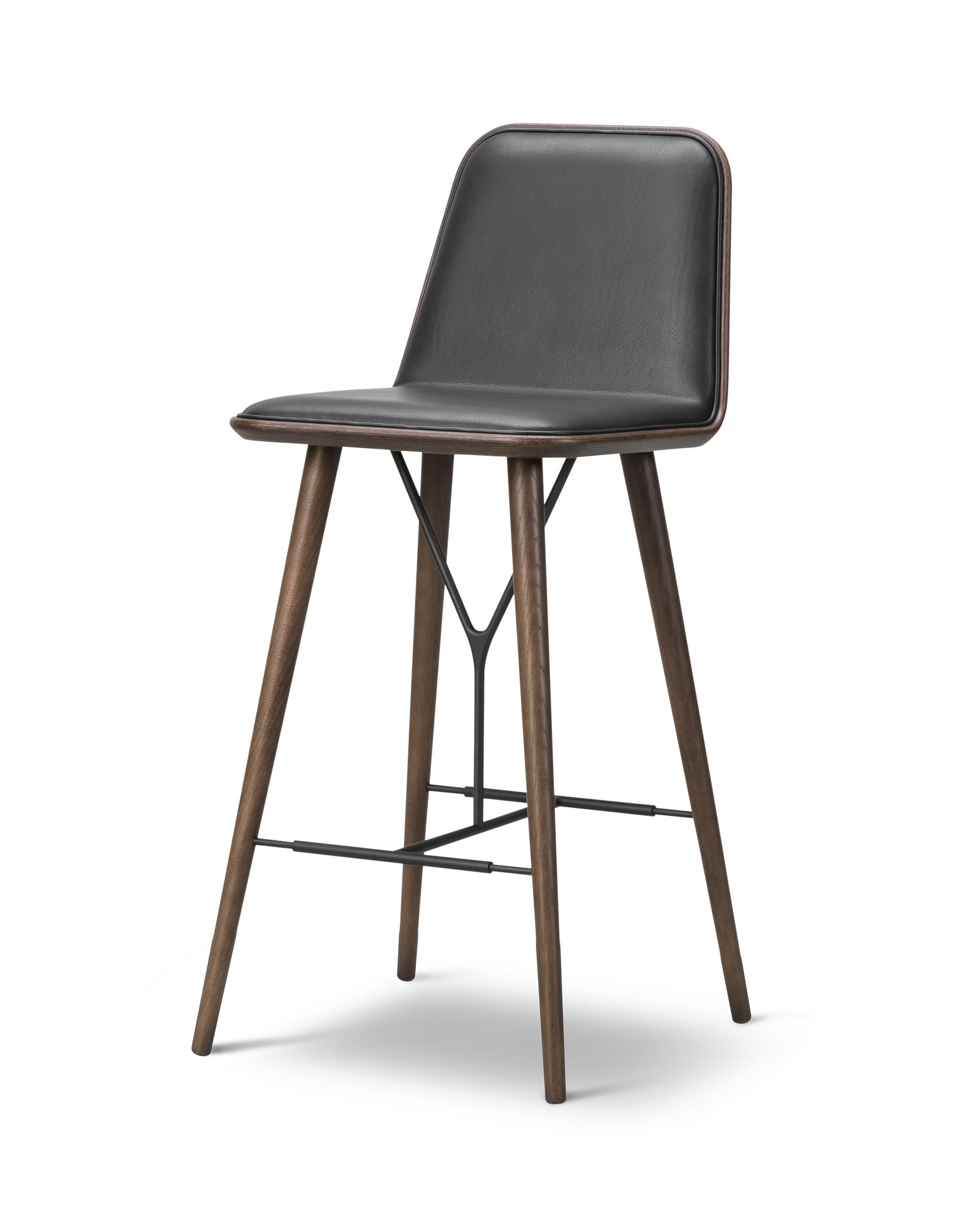 Spine Barstool, three-quarter view