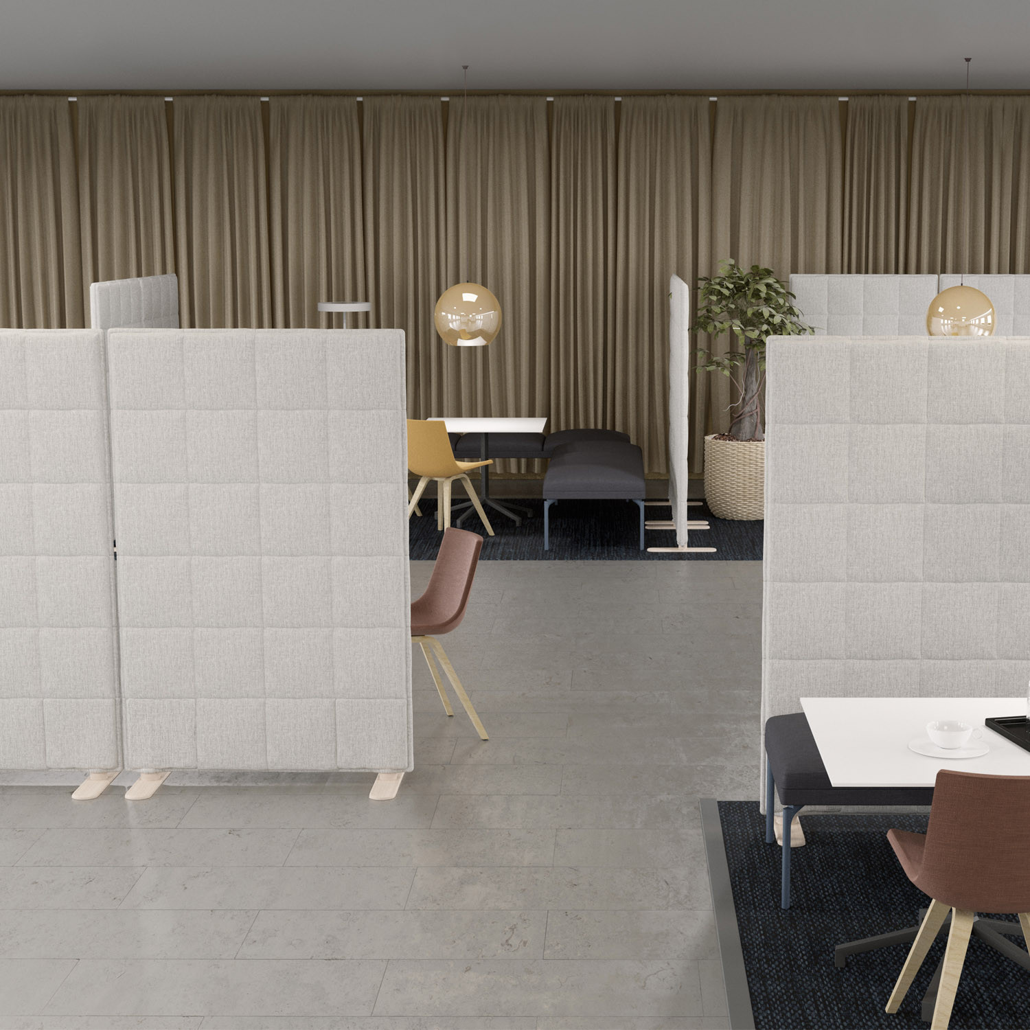 Stitch Room Dividers by Abstracta Stitch Room Dividers by Abstracta