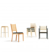 1500 Luca Chair Series, stackling option available