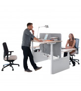 Balance Height Adjustable Bench Desk