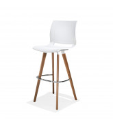 2080 Uni_Verso Barstool with backrest