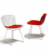 Bertoia Side Chairs in Chrome