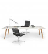 Bevel Office Desk by Norbert Geelen