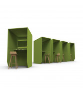 BuzziBooth Acoustic Desk Booths