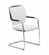 Crossline Cantilever Armchair