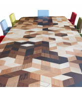 Custom Marquetry Tables