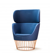 Dixi Club High Back Armchair