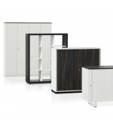 Grand Slam Office Storage Range is available in a wide range of finishes