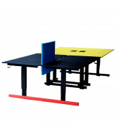 Grid Height Adjustable Bench Desks