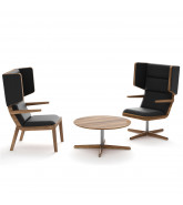 Jentle Lounge Chairs and Jentle Coffee Table