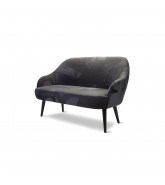 Lacey Sofa in Black