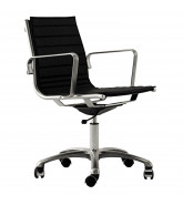 Light Office Seating with medium high backrest