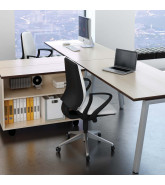 Linnea Single Bench Desks by Elite