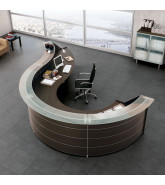 Luna Curved Reception Desks