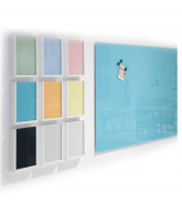 MagVision Multi-Coloured Glass Writing Boards