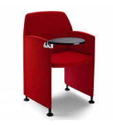 Papillon Conference Chair with writing tablet