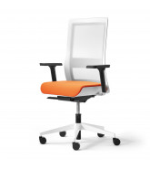Poi Office Chair with white frame