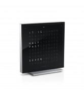 QLOCKTWO TOUCH Desk Clock in black