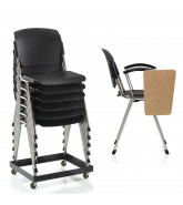 Series 8000 Chair Stackable with Tablet