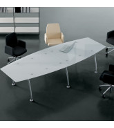 Tipper Glass Meeting Table