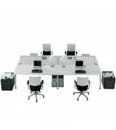 Tiper Desk Bench System by Frezza