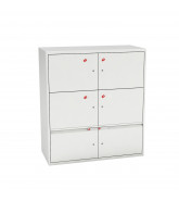 UniteSE Personal Office Storage - 6 compartments