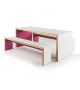 Waldo 45 Table and Bench Seating