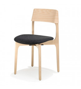 1010 Bina Chair with upholstered seat