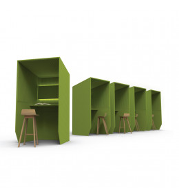 BuzziBooth Acoustic Desk Booths
