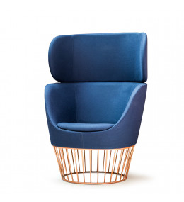 Dixi Club High Back Armchair