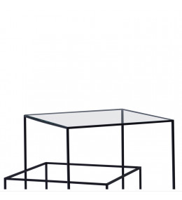 Thin Black Low Table by Cappellini